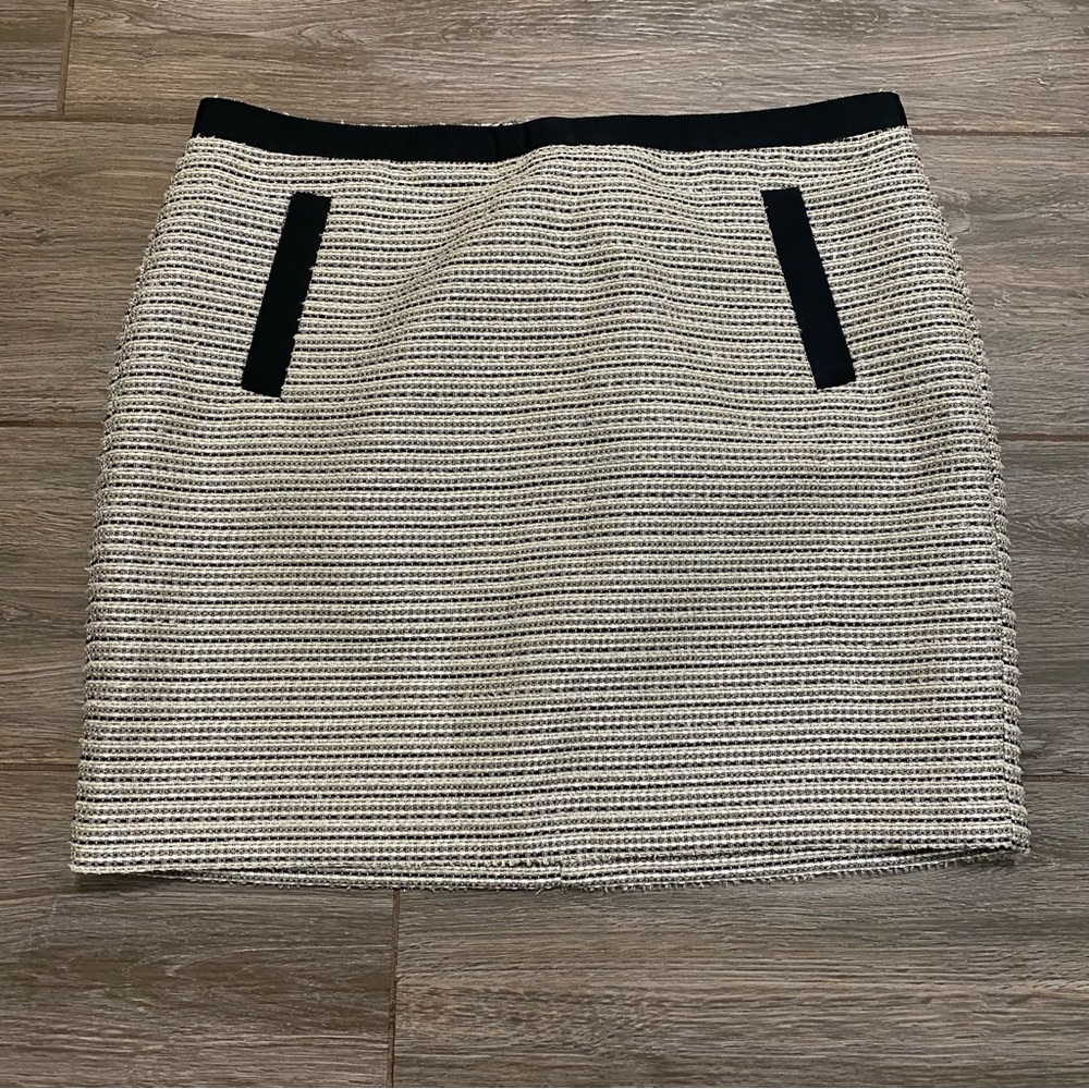 New Loft 14P Tweed Skirt
